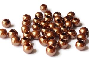 Brown Pearl Beads
