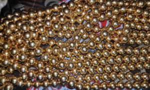 Golden Pearl Beads