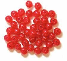 Red Pearl Beads