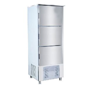 Three Door Vertical Deep Freezer