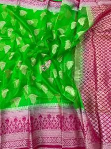 organza silk sarees 1950+$