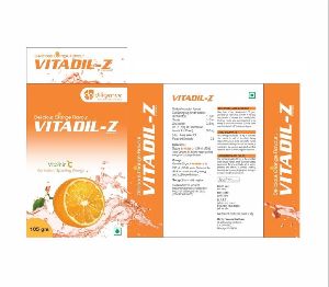 Orange Vitadil-Z Glucose Powder