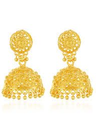 gold jhumka