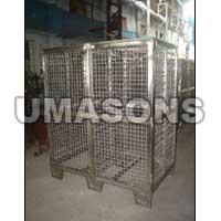Stainless Steel Cage Trolley