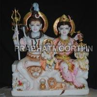 Shankar Parvati Statues