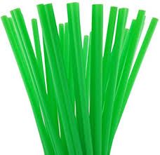 plastic drinking straw