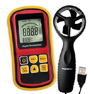 Digital Anemometer (Fan or Rotating Vane and Hot Wire type)