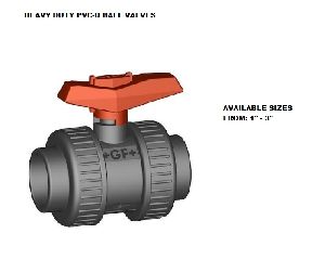 Heavy Duty PVC U Ball Valve