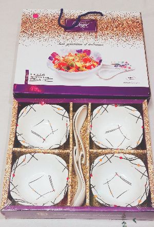Glass Pudding Set