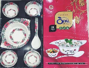 Glass Pudding Set