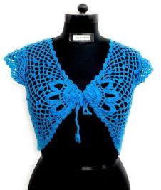 Crochet Butterfly Shrug
