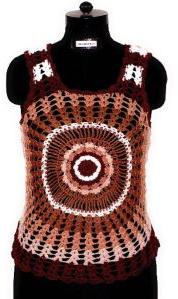 Crochet One Flower Top