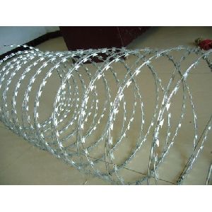 Galvanized Concertina Razor Wire