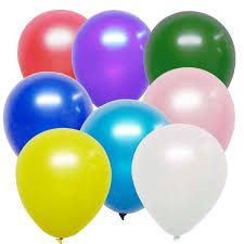 plain balloons