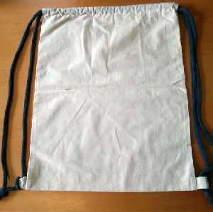 Plain Cotton Backpack