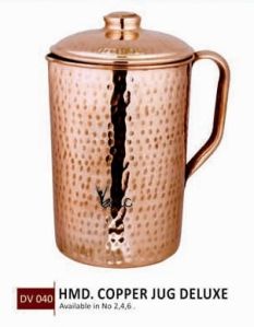 Hammered Copper Jug