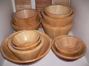 wooden household items