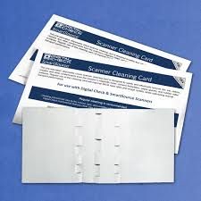 Cheque Scanner Cleaning Card