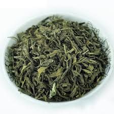 Dried Green Tea Leaves