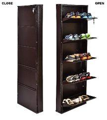 5 Shelf Wall Mounted Shoe Rack