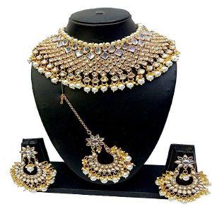 kundan wedding necklace set