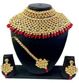 kundan wedding necklace set