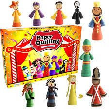 Paper Quilling - Finger Puppets
