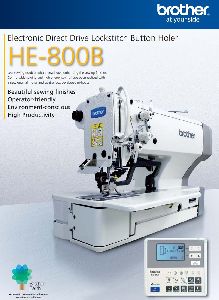 Brother HE-800B Button Holder Machine
