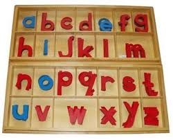 Moveable Alphabet Box
