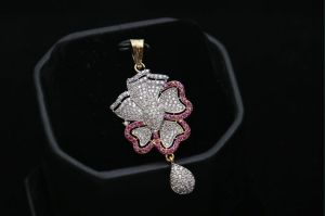 AD Pink & White Pendant