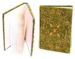 embroidered notebook