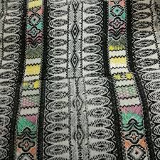 Cotton Acrylic Ikat Fabric