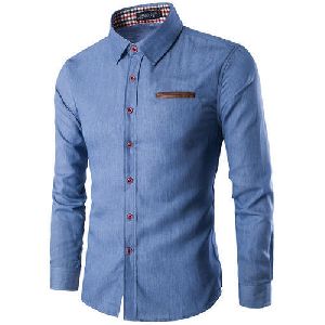 mens denim shirt