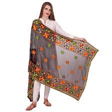 embroidery dupatta