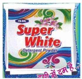 super white detergent powder