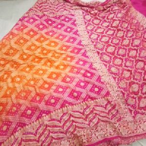 Chiffon Bandhej Sarees