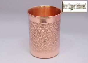 Copper Embossed Tumbler