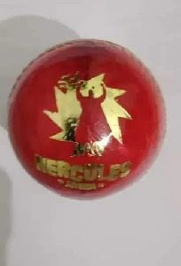 10 -15 Over Red Leather Cricket Ball