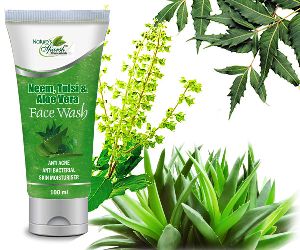 Nature\'s Sparsh Neem Tulsi & Aloe Vera Face Wash