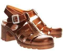 Copper Sandals