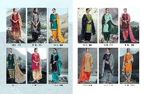 Embroidered Patiala Suits