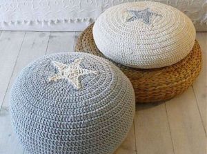 Cotton Rope Pouf