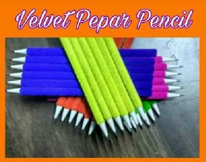 Fancy velvet pencils