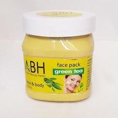 green tea face pack