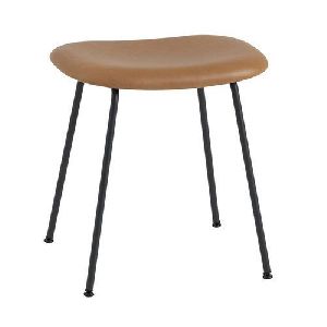 iron leather stool