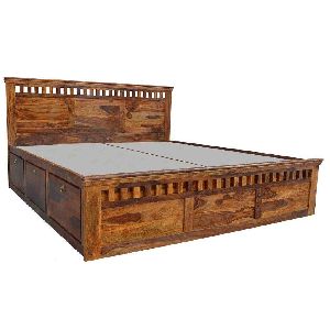 Solid Wood Bed