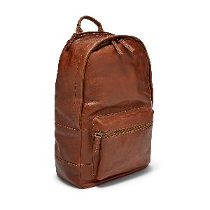 Brown Leather Backpack Bag