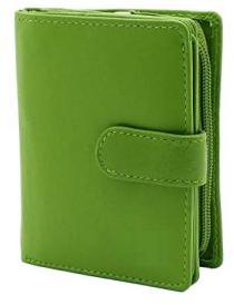 Ladies Green Leather Wallet