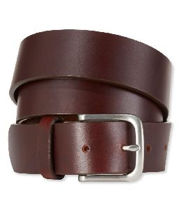 Mens Brown Leather Belt