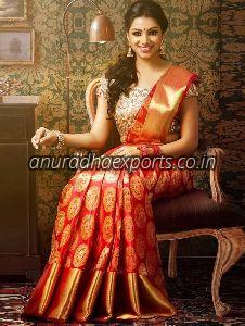 party wear silk saree